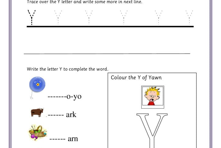 thumbnail of Practice-Capital-Letter-Y-worksheet